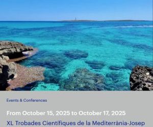 XL Trobades Científiques de la Mediterrània-Josep Miquel Vidal